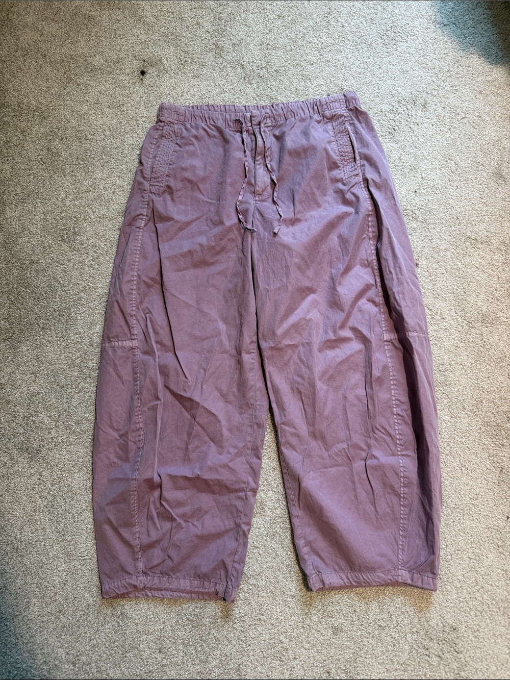 GAP horseshoe Mauve Drawstring Joggers